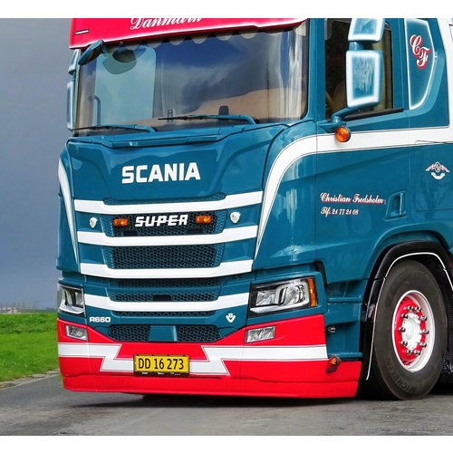 Bumper Spoiler Scania Next Generation - Front Plate