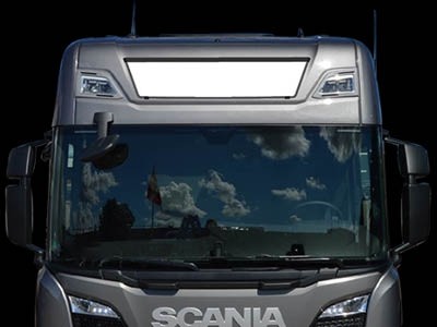 LED plate 24V Scania R / S Highline 26x119cm