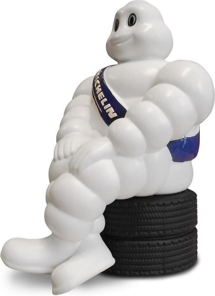 Michelin Man 19CM - Zittend op banden