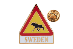 Pin swedish reindeer