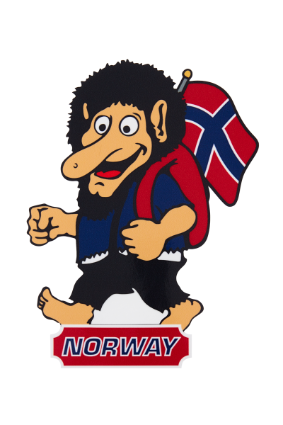 Klever troll "Norway" 10cm