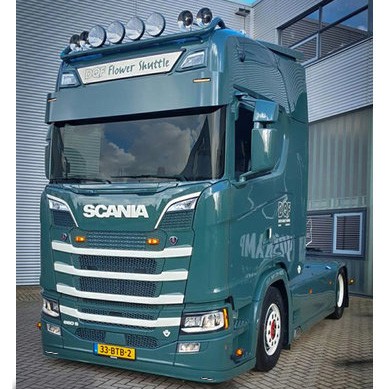 Bumperspoiler Scania Next Generation - Type 9 - Hoge Bumper - 2 Lampgaten