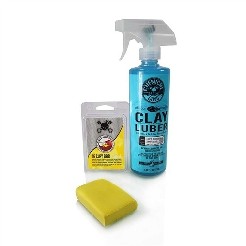 Clay yellow bar & luber kit - light / medium duty (2 items)