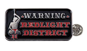 Pin Warning Redlight District