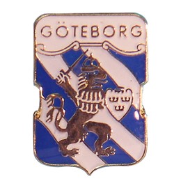 Pin goteborg coat of arms