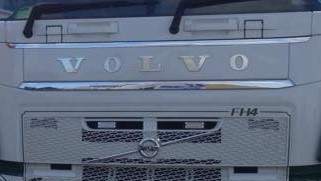 VOLVO logo letters RVS