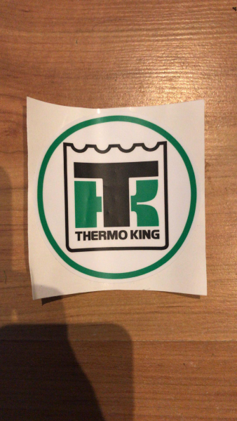 Thermo King Green Sticker 9cm