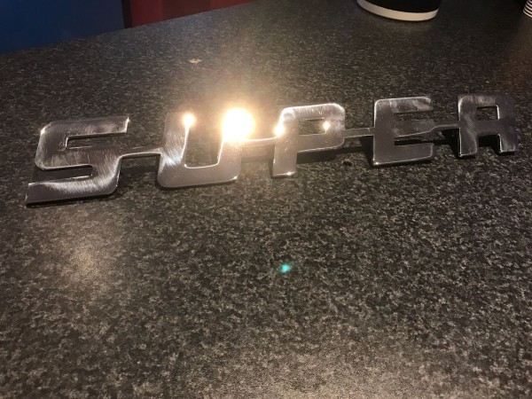 SUPER - RVS letters