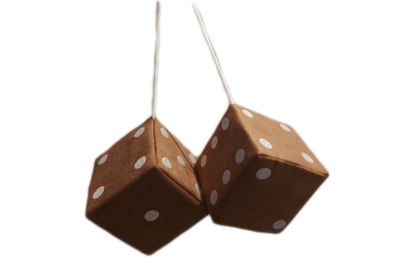Danish dice brown