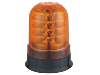 LED zwaailamp oranje lampglas 12-24V