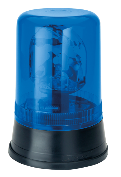 AEB zwaailicht 595 24V - blauw lampglas