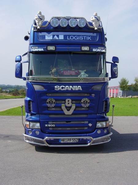 Stoneguard Stainless Steel Scania R