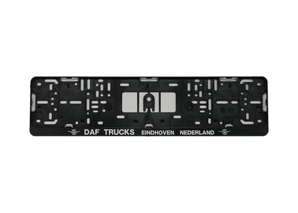 DAF number plate holder