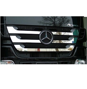Stainless application grill MV Actros MP3 high roof + Mega-space