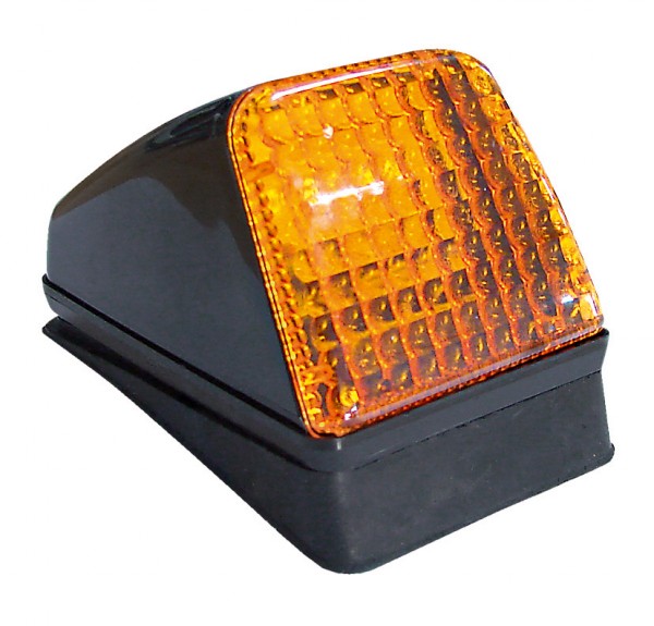 volvo top light orange glass LED