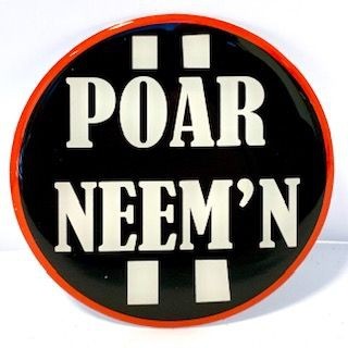 Sticker Poar neem'n - diameter 16,4cm