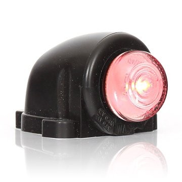 led position light eyeball 12-24v red