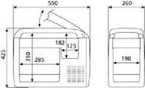 Refrigerator coolfreeze CDF-25