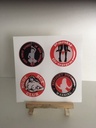 3D Redlight stickerset