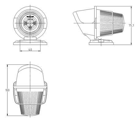 SIM Top lamp clear