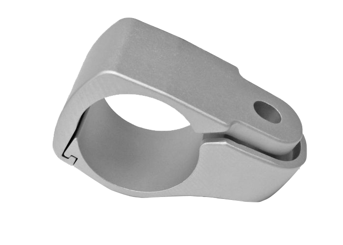 Trux Airflow Clamp 60mm - anodised silver