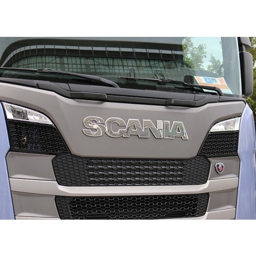 3D stainless steel letters next generation application Scania