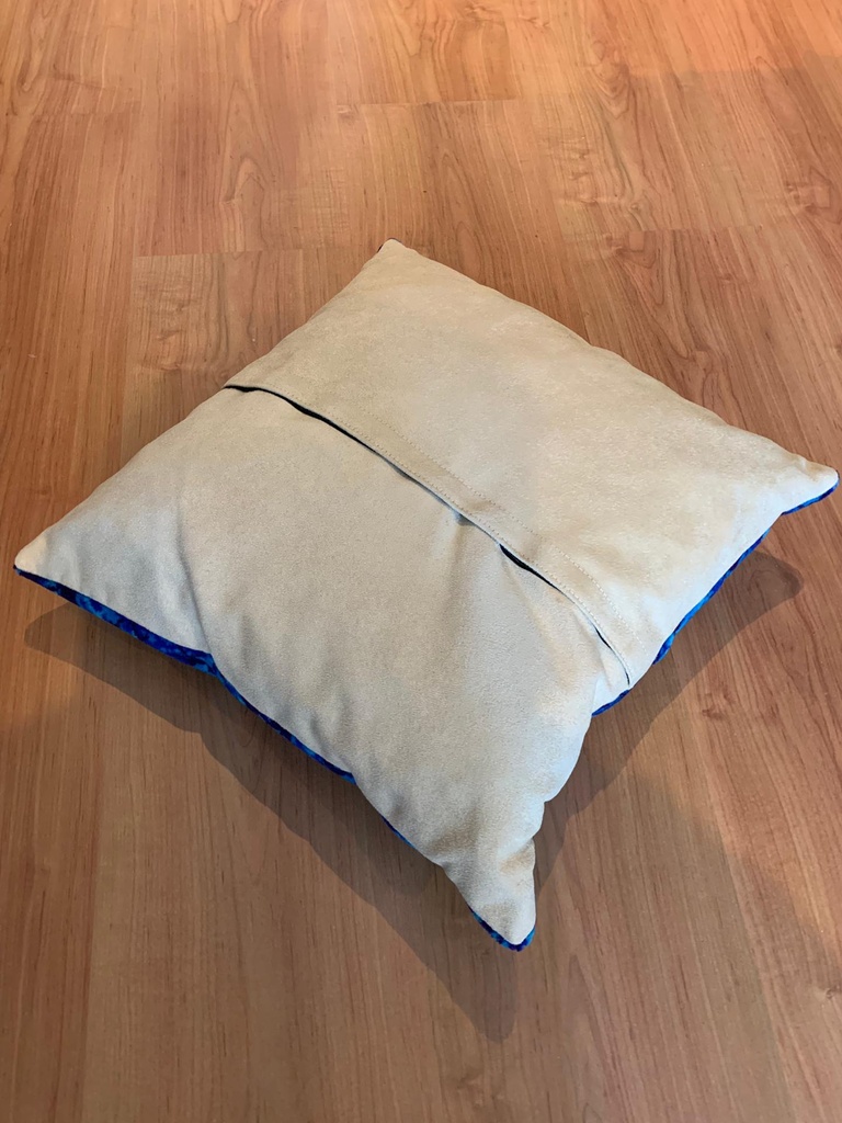 Cushion Danish Dust Blue / Beige