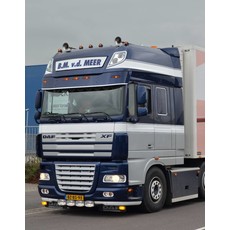 Sun visor DAF XF Super Space Cab / Aluminum