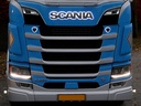 Scania LED lightbase for Scania (grill) logo "White"