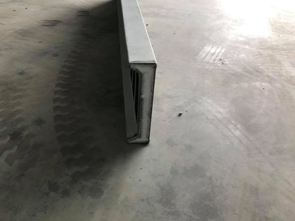 Rear Bumper with 8 + 5 holes exclusive lamps