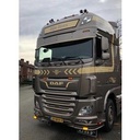 Sun visor DAF XF Super Space Cab / Aluminum