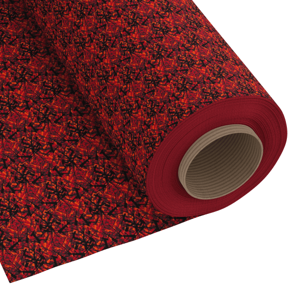 Danish Fabric (Sold per meter) Red