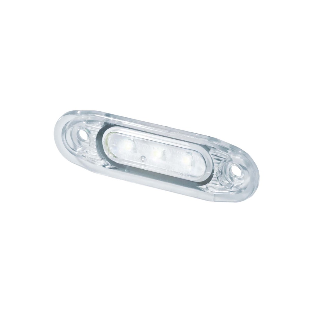 SLD marker lights 3-LED white 12-24v