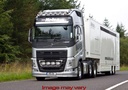 LoBar Aluminum - Volvo FH4/FM Euro6 - 5 White & 2 Amber LED