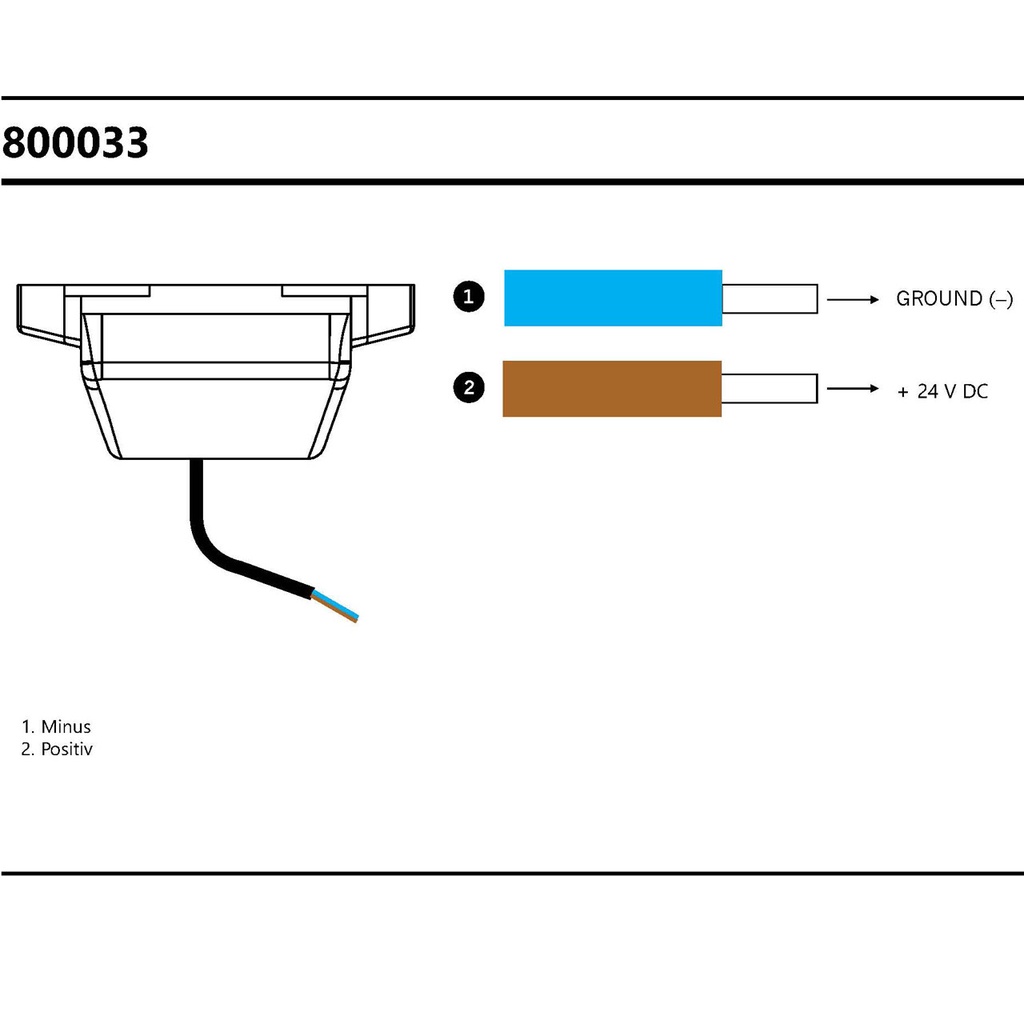 Black Number plate light 5 LED's