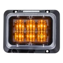 Strobe Light Orange 6 x 3 W LED's