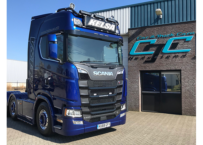 Grill Support for LED Flashes - Scania NextGen 