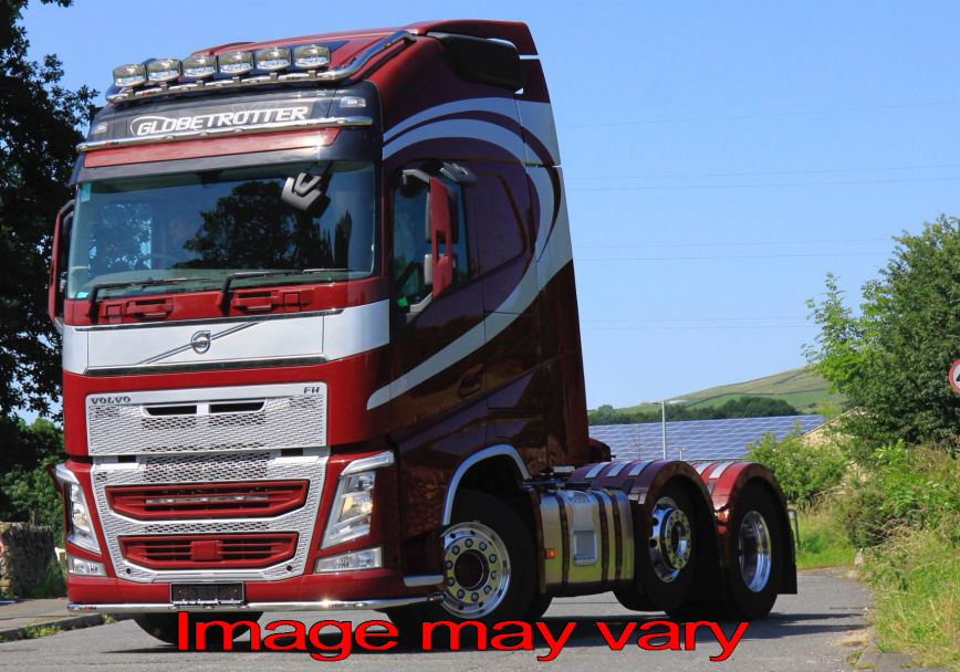 Alu. VisorBar with amber led Volvo FH4 Globetrotter & XL