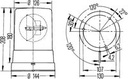 Hella Beacon KL 710 F - 24V 2RL 006.295-111