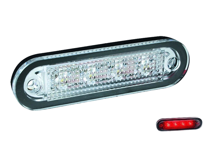 C2-98 LED position light red 12-24v