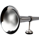 The Sound of Grover - Nedking Chromed Brass Air Horn 950 (mm) - Ø Diameter 180 (mm)