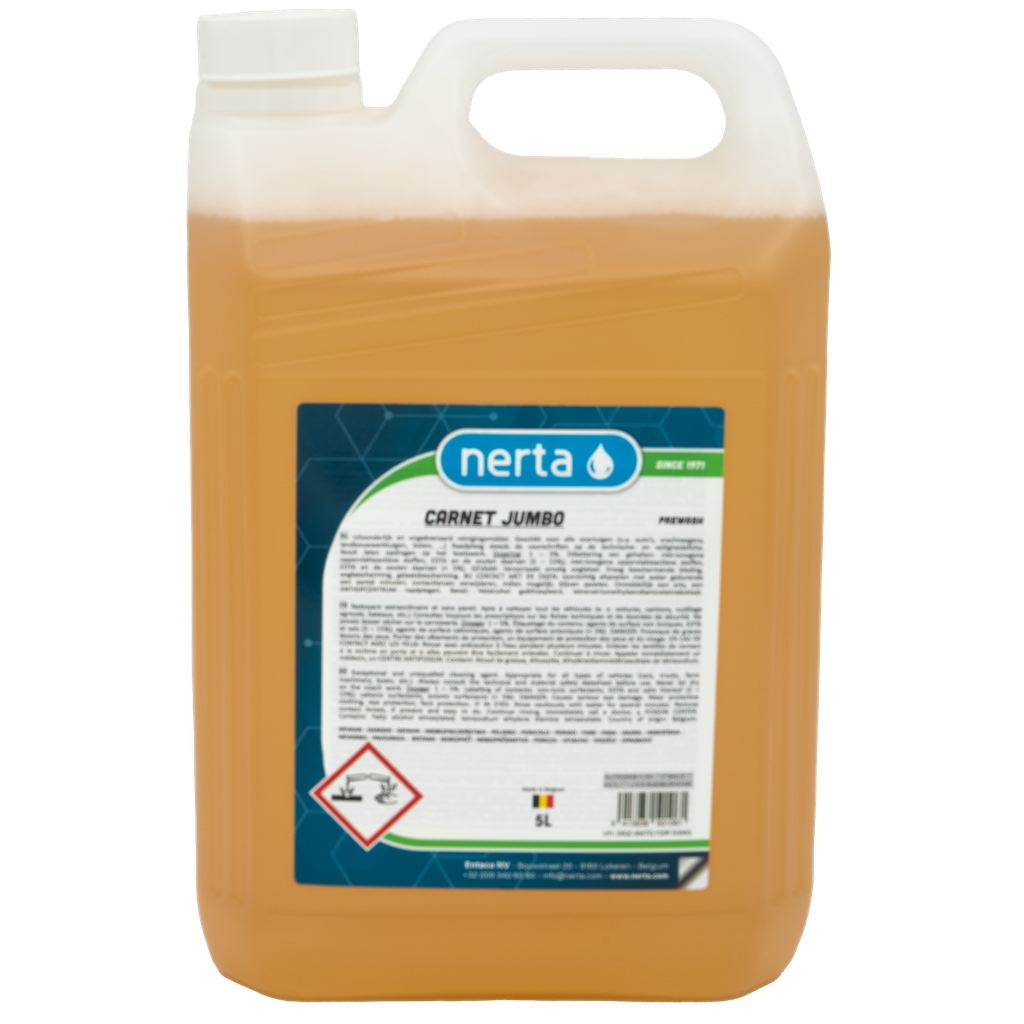 Nerta Carnet Jumbo Shampoo - 5L