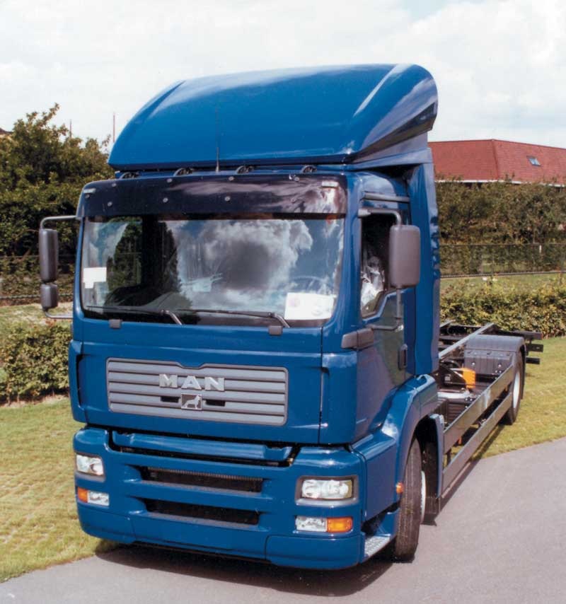 Sun Visor MAN TGA L/M before april 2004