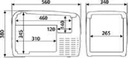 Refrigerator coolfreeze CDF-35