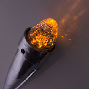 Torpedo lamp orange LED