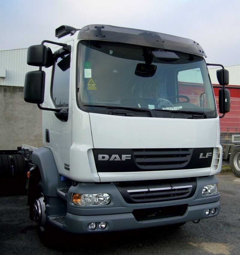 Sunvisor for DAF LF Low Roof with Front Mirror