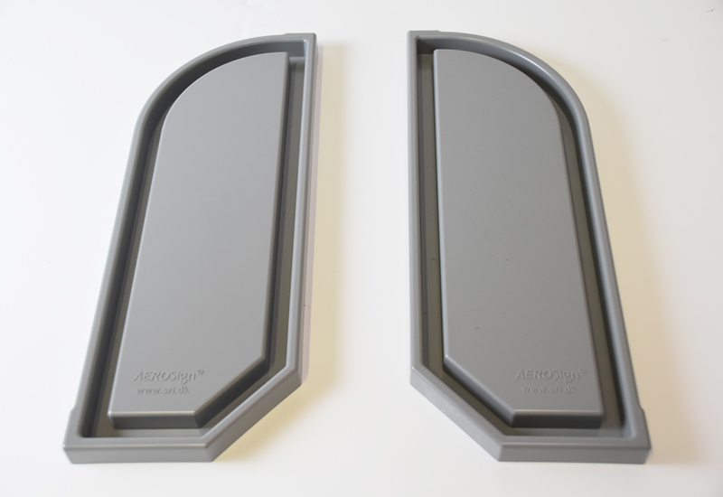 Side Parts for SRI AeroSignLED 40cm (2 pcs L+R)