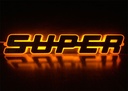 SUPER logo LED 24V "Amber"