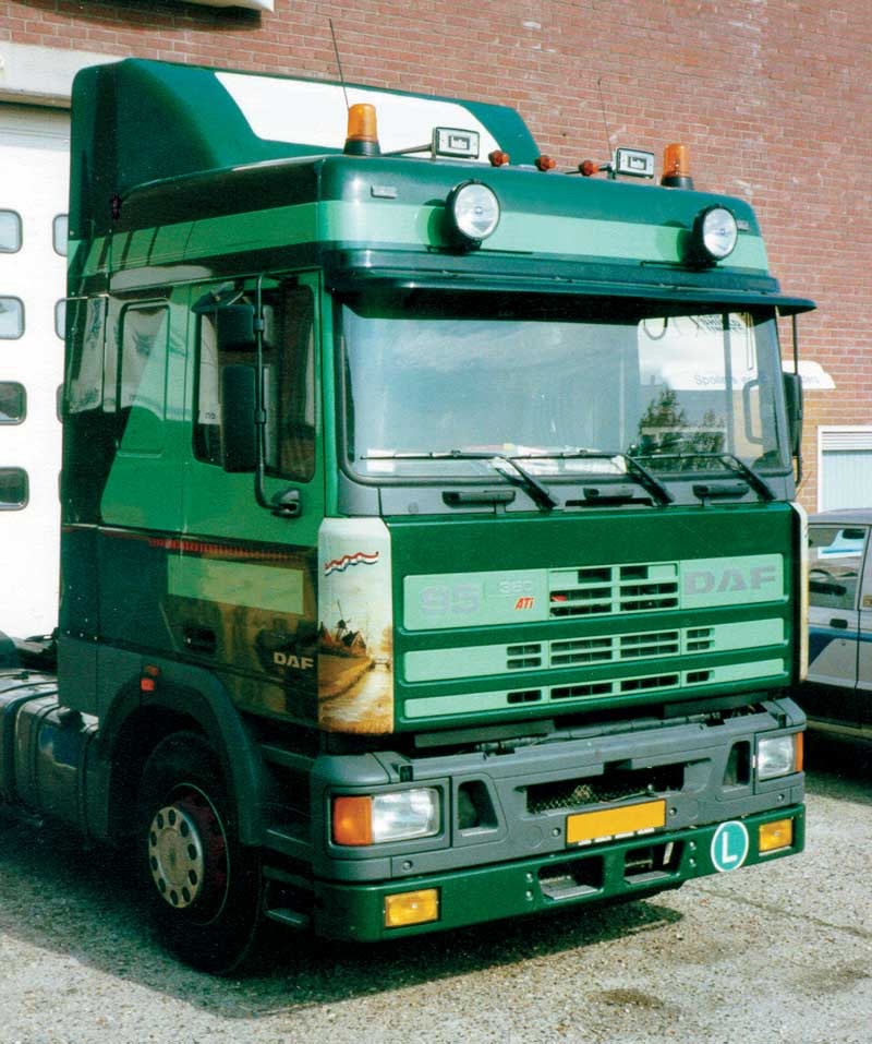 Zonneklep voor DAF XF95