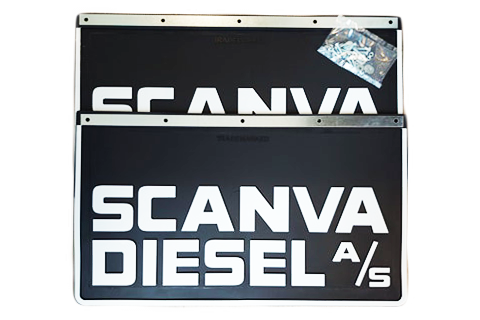 Mudflap Set "Scanva Diesel" | 60x35cm